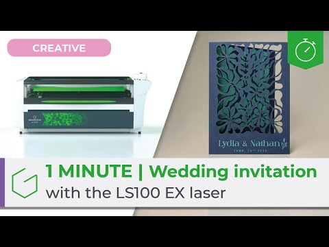 Slide 14 - Laserengravingmachine LS100EX  CO2  60W  610x305mm (video)