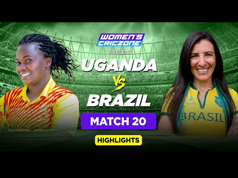 HIGHLIGHTS: Uganda v Brazil - Match 20 | Kwibuka T20 Tournament 2022