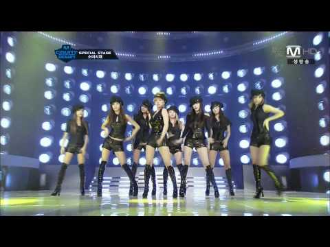 111215 Mnet M!Countdown - SNSD 少女時代 - Mr.Taxi