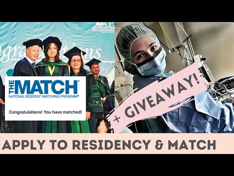 How to Apply to Residency and Improve your Chances to MATCH | GIVEAWAY | My Life in Medicine