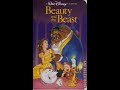 Opening Closing To Beauty And The Beast 1992 VHS