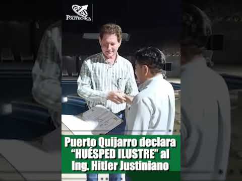 🤯 ¡Es Oficial! Puerto Quijarro Declara “Huésped Ilustre” al Ing. Hitler Justiniano 🇧🇴 #uagrm