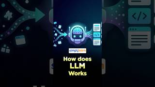 How LLMs Work? | How Large Language Models Actually Work? | LLM Explained | #Shorts | #Simplilearn