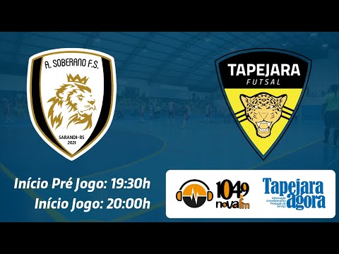 Soberano Sarandi X Tapejara Futsal