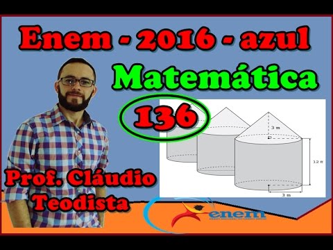 Matemática - Enem - 2016 - Azul - 136 (1ª aplicação)