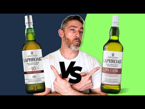 Laphroaig 10 Sherry Oak Vs. Laphroaig PX Cask