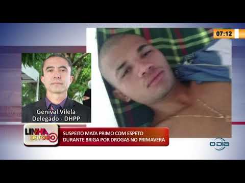 LINHA DE FOGO 11 03 2020 SUSPEITO MATA PRIMO COM ESPETO DURANTE BRIGA POR DROGAS NO PRIMAVERA