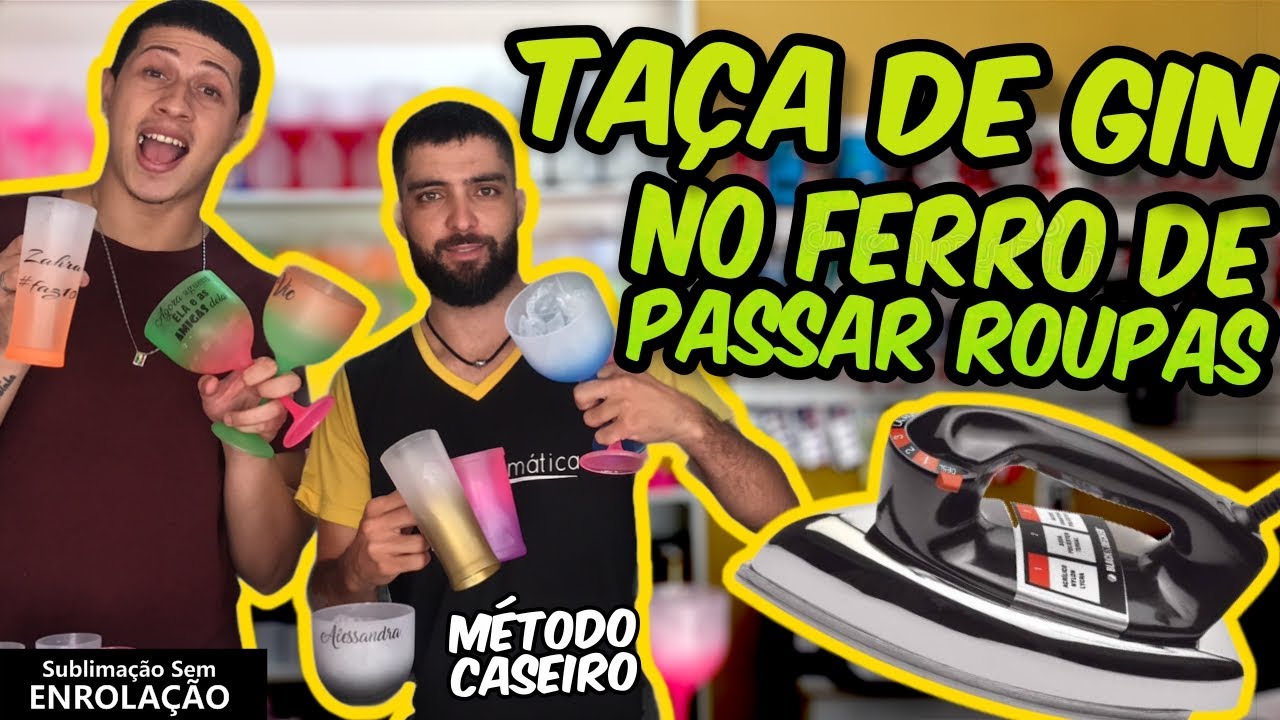 Watch Now Faça Taça de Gin e Copo Long Drink No FERRO DE PASSAR ROUPAS! DIY Faça Taça de Gin e Copo Long Drink No FERRO DE PASSAR ROUPAS! DIY