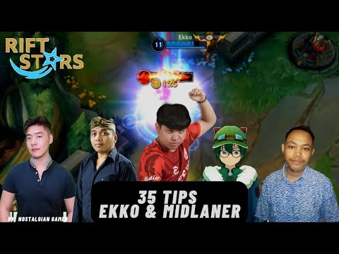 35 TIPS EKKO & MIDLANE dari PRO PLAYER PSO DEWA (& mic check!) - wildrift indonesia