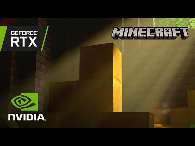 YouTube Video - Minecraft with RTX | Official GeForce RTX Ray Tracing Reveal Trailer