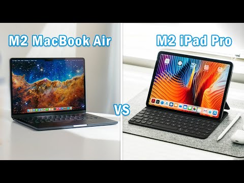 Apple iPad Pro M2 Vs MacBook Air M2 - Tablets are Becoming Laptops?
