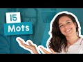 Learn 15 French Words And Expressions For ABSOLUTE BEGINNERS A1 With Alicia