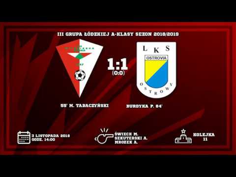 03.11.2018 | LKS Witonianka Witonia 1:1 LKS Ostrovia Ostrowy  | Skrót meczu