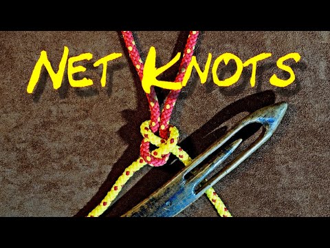 Net Making Knots Close Up - The Two Net Making Knots That I Use and Why