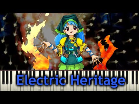 Touhou Piano Transcription - Electric Heritage