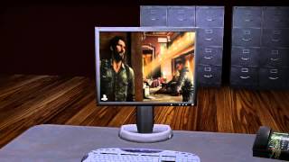 The Last of Us trailer on PC Screen