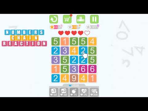 Numbers chain reaction