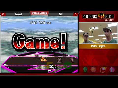 PFG 2: Cowbell (Fox) vs. DGL (Puff) - SSBM Singles Winners Quarters