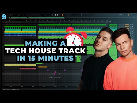 Making a Tech House Track in 15 Minutes! *CHALLENGE*