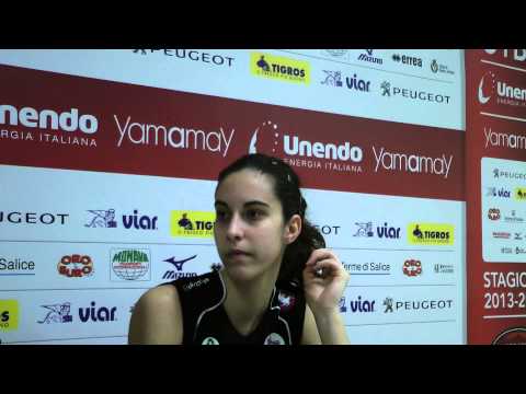 Liu Jo, Ilaria Maruotti dopo Busto-Modena (22-12-13)