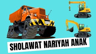Download lagu Sholawat Nariyah Sholawat Anak Gambar Animasi Truk Eksavator | DSA DUNIA SHOLAWAT ANAK mp3