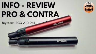 Joyetech EGO AIR Pod | Umsteiger Pod System | Nichtraucher werden | Info Review