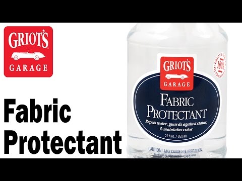 Griot's Garage - Fabric Protectant on a Porsche Boxster S