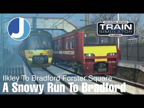 A Wintery Run To Bradford | Class 321 | Train Sim Classic