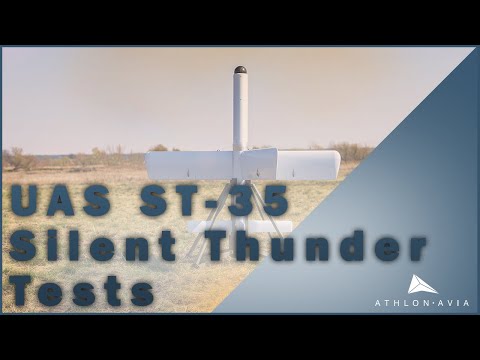 UAS ST-35 "Silent Thunder".Tests/ БпАК ST-35 "Грім".Випробування                   by @AthlonAvia