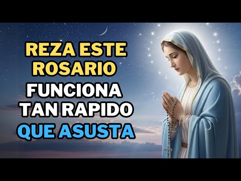 A MIRACLE IN MINUTES! Pray THIS Rosary and the Virgin Mary will act before you finish (unbelievable)