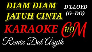 Download lagu DIAM DIAM JATUH CINTA -  DLLOYD KARAOKE REMIX DUT ASYIK mp3
