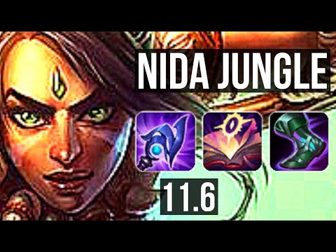 NIDALEE vs SHACO (JUNGLE) | 14/0/5, 69% winrate, Legendary | EUW Master | v11.6