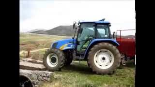 preview picture of video 'New Holland T5050 con spargiletame'