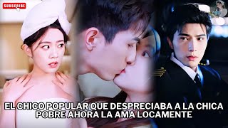 El chico popular que despreciaba a la chica pobre ahora la ama locamente #películas #drama #dorama