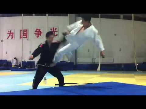 judo fly juji gatame