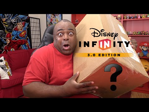 HUGE SURPRISE BOX FROM DISNEY! [Disney Infinity 3.0 Unboxing]
