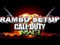 "MW3 Secret Rambo Class Setup" Live Comm 38-5 (Christmas Noob Party) | Chaos