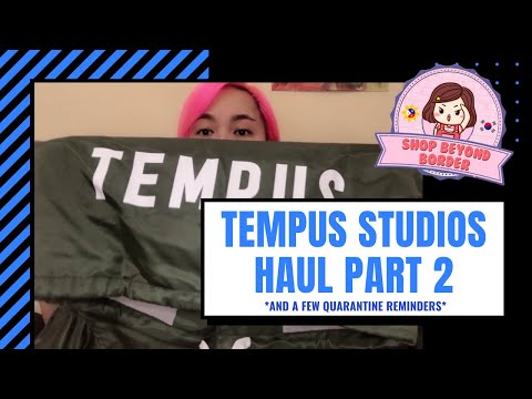 TEMPUS STUDIOS (S.KOREA) HAUL | PART 2 | Watch Till The End! | Manila, PH