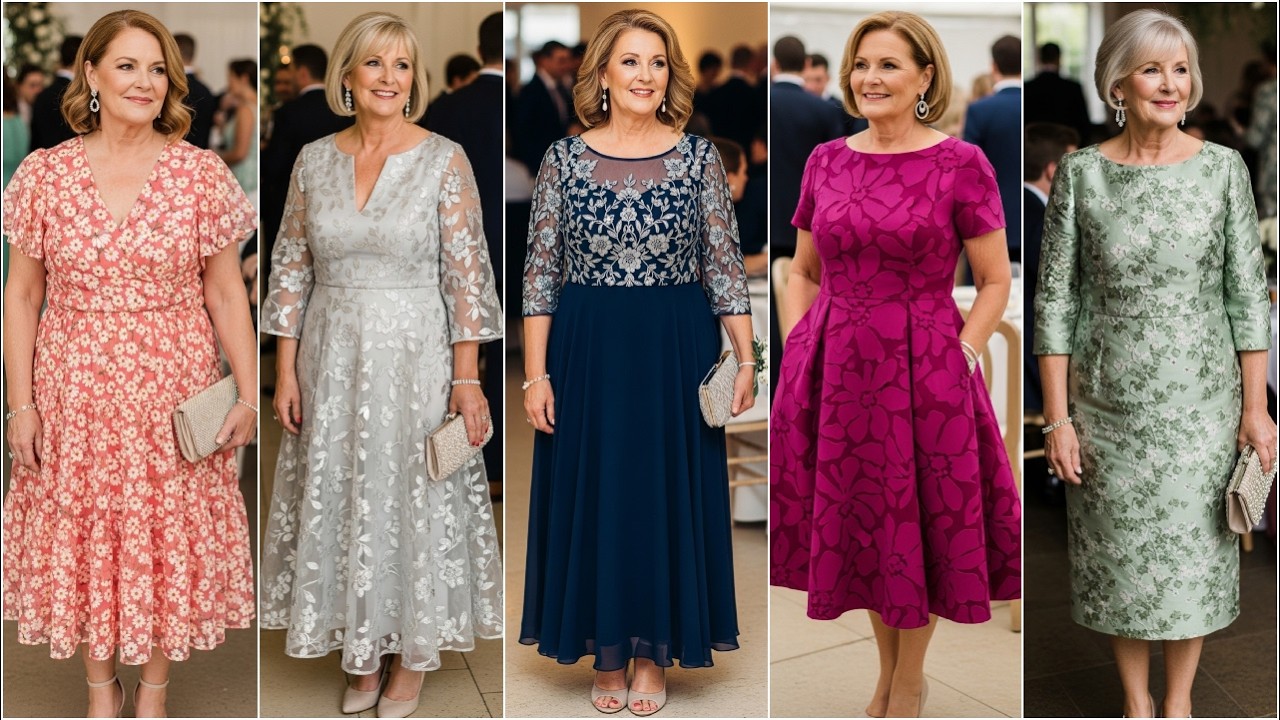 The Best Floral Midi Dresses for Mother of the Bride: Elegant Styles for Every Figure