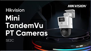 Video de Cámara IP Hikvision TandemVu 2 MP doble lente PoE con seguimiento