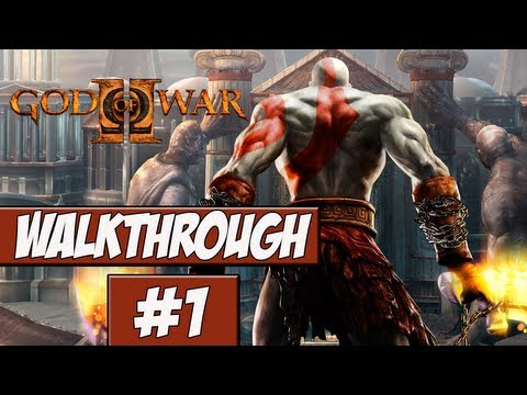 God Of War 2 Walkthrough Ep.1 w/Angel - I Am A God!