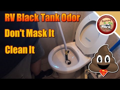 Cleaning Out Your RV Black Water Tank 🚽 RV ENEMA 💩 RV Holding Tanks Maintenance