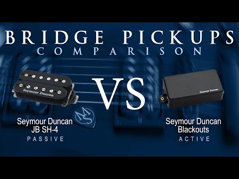 Seymour Duncan JB SH-4 vs BLACKOUTS - Bridge Pickup Guitar Tone Comparison Demo