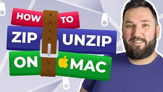 How to ZIP and UNZIP files on a Mac