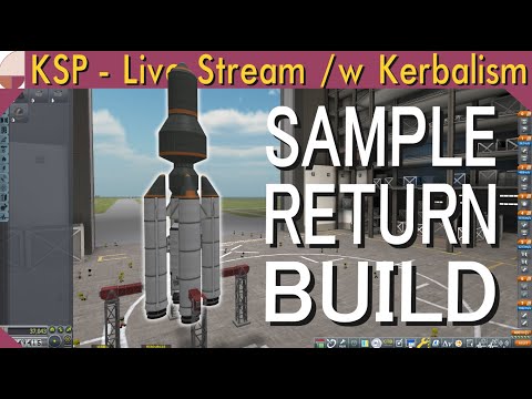 Mun Program - Part 2 | KSP Live Stream (1.11.1)