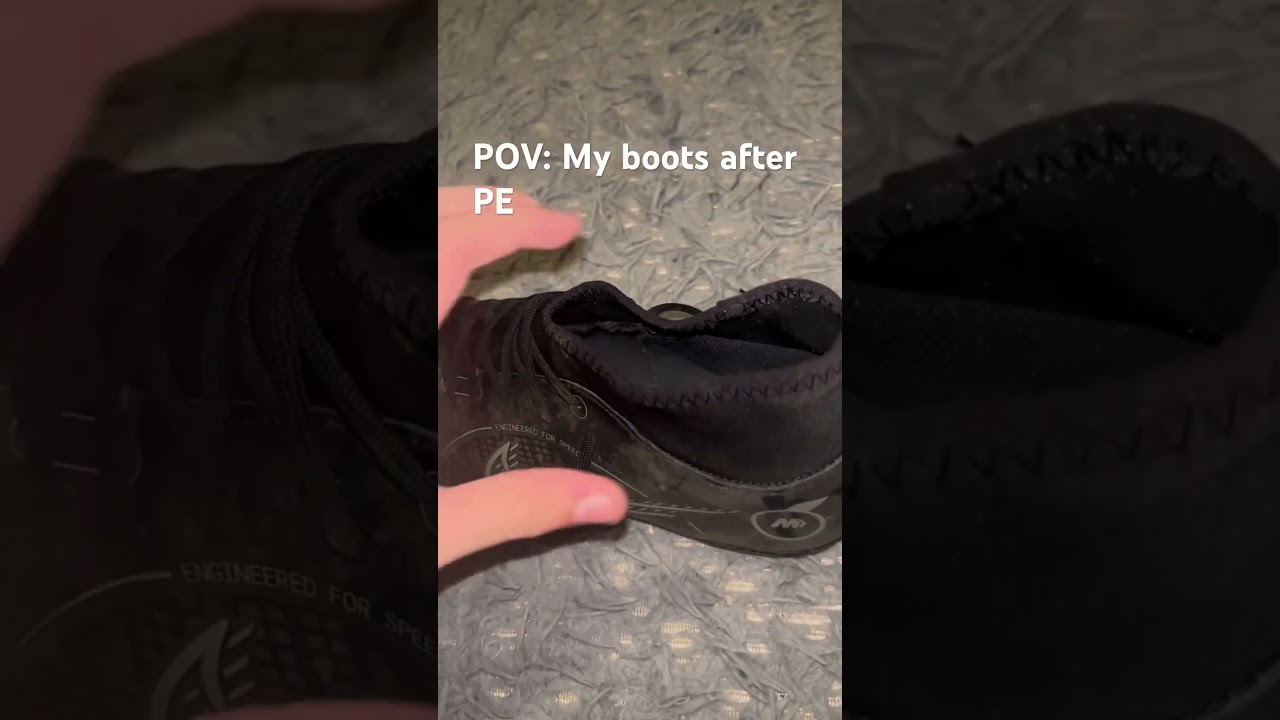 My boots after pe #pe #boots #school