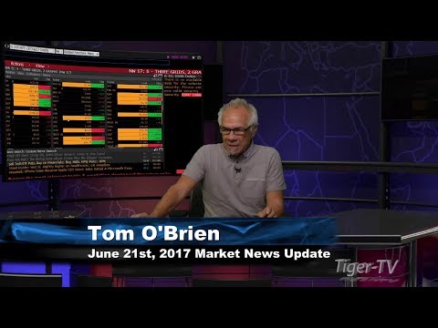 June 21st 10AM Stock Market Update by Tom O'Brien on TFNN