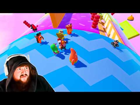 CaseOh Rages While Playing Fall Guys