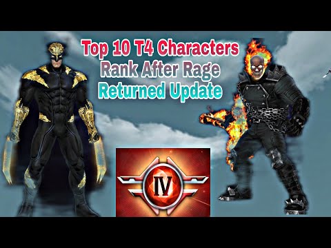 Top 10 T4 Characters Rank After Rage Returned Update - Marvel Future Fight