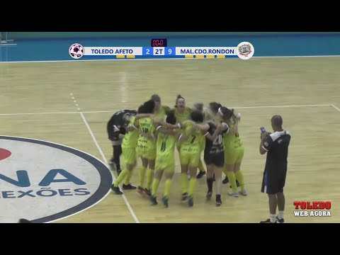Marechal's Women's Futsal Team at the Paraná Open Games is Champion.